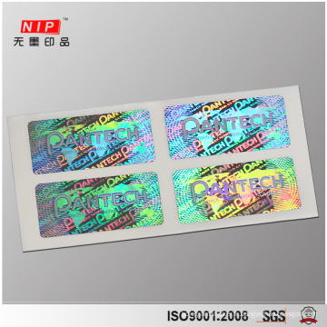 25 micron Holographic Security Labels Stickers for Sealing